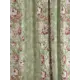 Комплект штор на шторной ленте At Home Ирда 150x260 см цвет зеленый/коричневый
