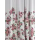 Комплект штор на шторной ленте At Home Антро 150x260 см цвет красный