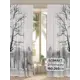Комплект штор на шторной ленте At Home Рофринес 150x260 см цвет белый/серый