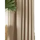 Комплект штор на шторной ленте At Home Алианс 150x260 см цвет бежевый/желтый