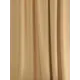 Комплект штор на шторной ленте At Home Кармель 150x280 см цвет бежево-желтый