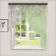 Комплект штор на шторной ленте для кухни Witerra Византия 280x160 см цвет зелёный