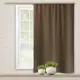 Штора на шторной ленте Witerra блэкаут матовый 130x180 см цвет коричневый