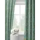 Комплект детских штор с бирюзовыми рисунками на светло-зеленом фоне decoracion #33021607, 145x275 x2шт