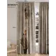 Комплект штор на шторной ленте At Home Манвиралс 150x240 см цвет бежевый/коричневый/оранжевый