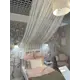 Тюль на шторной ленте, тюль Шведский Стандарт Лагерта 300x270 см цвет белый