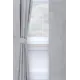 Комплект штор на шторной ленте Lizzy Home 80007, 300x270 см цвет серый, белый