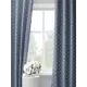 Шторы на шторной ленте decoracion Ромбы в квадрате #33178005, 145x275см, цвет темно-синий