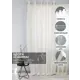 Штора на люверсах Kauffort Сабина 160x270 см цвет крем