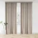 Комплект штор на шторной ленте Witerra Инфини 190x275 см цвет темно-бежевый