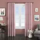 Штора на шторной ленте Eleganta Good night 300x270 см цвет розовый