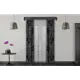 Штора на шторной ленте Eleganta Premium 300x270 см цвет черный