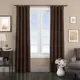 Штора на шторной ленте Eleganta Pearl 400x270 см цвет венге