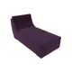 Диван Лига Диванов Холидей 71x95x180 см велюр цвет фиолетовый