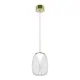 Светильник подвесной светодиодный Maytoni Splash Mod282pl-l8g3k1 3 м² теплый белый (желтый) свет цвет золото