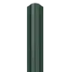 Штакетник VegaLite М-образный фигурный 1800x76мм ПЭД RAL 6005 зеленый