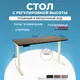 Игровой компьютерный стол PROtect 2AR2 140x120x65 см ЛДСП цвет коричневый
