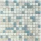 Декоративная мозаика Granito U00004386 Aqua 400ekb 32.7x32.7см цвет Серый / серебристый