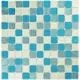 Декоративная мозаика Granito U00022025 Shine Blueekb 30x30см цвет Синий