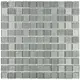 Декоративная мозаика Granito U00010742 Shine Silverekb 30x30см цвет Белый