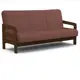 Диван Элегия Диван 195x93x90 см ткань цвет коричневый, розовый