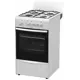 Газовая плита Darina A 3001 W 50 см 4 конфорки цвет белый