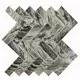 Декоративная мозаика Granito 23-00029118 Hadar Greyekb 26.8x28.6см цвет Серый / серебристый