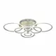 Светильник настенно-потолочный светодиодный Alma light AL5001C212SL Cresso 34 м² регулируемый белый свет цвет серый/серебристый