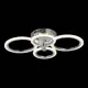 Люстра потолочная светодиодная Alma light Cresso AL5001C72CH 12 м² регулируемый белый свет цвет серый/серебристый