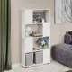 Стеллаж с полками Letta 73x143x22 см ЛДСП цвет белый