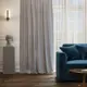 Штора на ленте Inspire Tsepe 160x280 см цвет серый