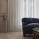 Тюль на ленте Keri 300x280 см цвет золото