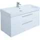 Тумба под раковину Aquanet Nova 00243659 98.40см подвесная цвет белый