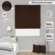 Римские шторы Бинар Империал 150x150 см цвет темно-коричневый
