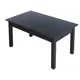 Стол журнальный Solarius Классика из массива сосны 20 мм 90x60x46 см цвет антрацит