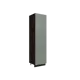 Напольный шкаф высокий Лагуна 60x233.60x57.40 см 2 дверцы фасад МДФ серо-зеленый каркас МДФ серый дуб Сурская Мебель