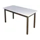Кухонный стол прямоугольный Solarius 600-10114 130x75x60 см дерево цвет белый