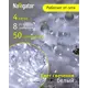 Электрогирлянда комнатная Navigator 61797 4 м 50 ламп белый 8 режимов работы