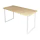 Стол прямоугольный Solarius Loft 130x70 см дерево цвет сосна/белый