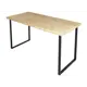 Стол прямоугольный Solarius Loft 140x80 см дерево цвет сосна/черный