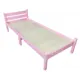 Кровать Solarius Классика Компакт сплошная 80x200 см цвет розовый
