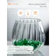 Конфетница Завод Элетех 4840900105 13x11.50x13 см стекло цвет прозрачный