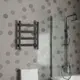 Полотенцесушитель электрический профильный Bauedge Hotel Veer DB-0124 400x600 мм 90 Вт лесенка цвет черный матовый