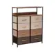 Комод 8 ящиков Leset Локи 8 80x103x30 см сталь цвет коричневый