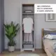 Шкаф распашной распашной Letta 50x180x35.4 см ЛДСП цвет белый