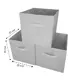 Коробка Al posto КоробСвСерый3шт 31x31x31 см картон цвет светло-серый