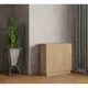 Комод Мкф ДК4 4 ящика 82x38x80 ЛДСП цвет крафт золотой