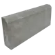 Бордюр полимерпесчаный 500x200x50 мм серый