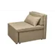 Кресло-кровать Мф Мира Милена 78x75x10 см Рогожка цвет neo latte