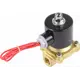 Клапан электромагнитный прямой Dn.ru D130-03292 Ду6x1/8" Ру10 ВР латунь ручка плоская